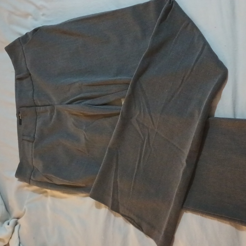 Papaya Women's Gray Dress Pant Sz. MD LONG - Picture 12 of 13